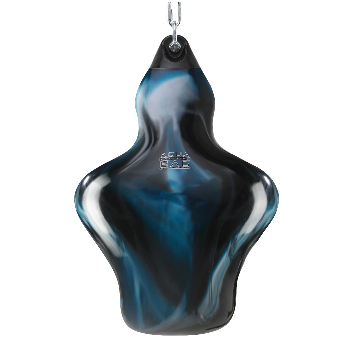 Aqua Bruiser Bag in Blue - 150 lbs, Torso-Shaped Hanging Heavy Bag