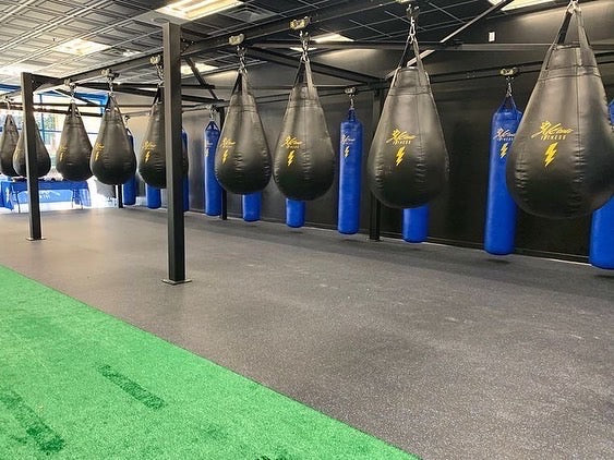 Punching Bag Track Rack