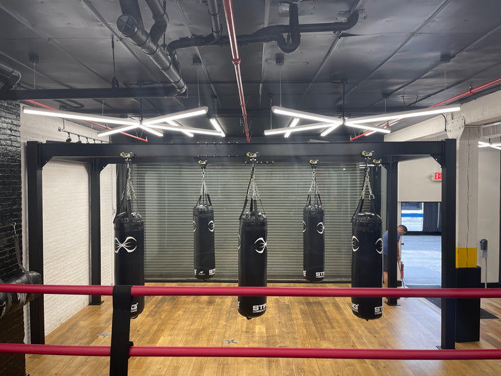 Punching Bag Track Rack