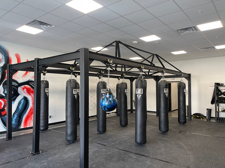 Punching Bag Track Rack