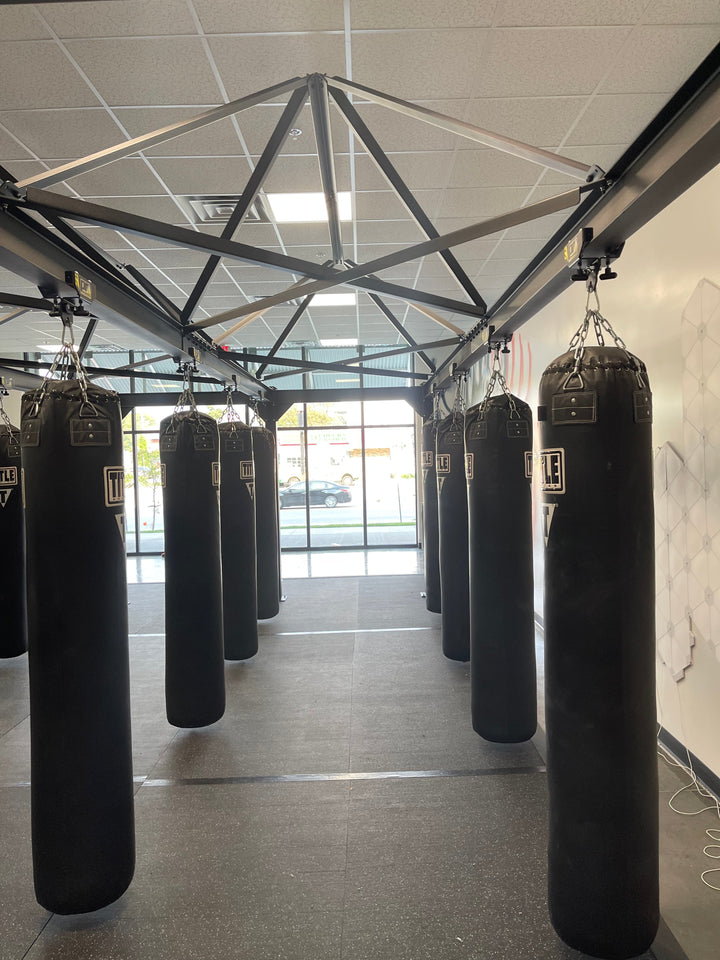 Punching Bag Track Rack