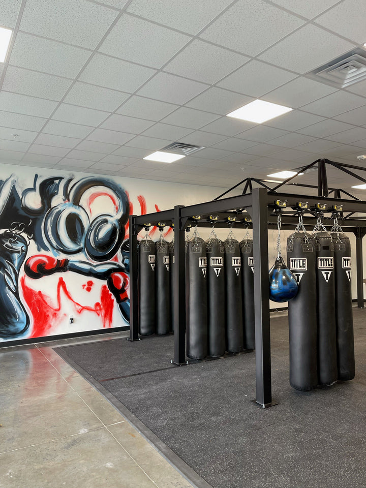 Punching Bag Track Rack