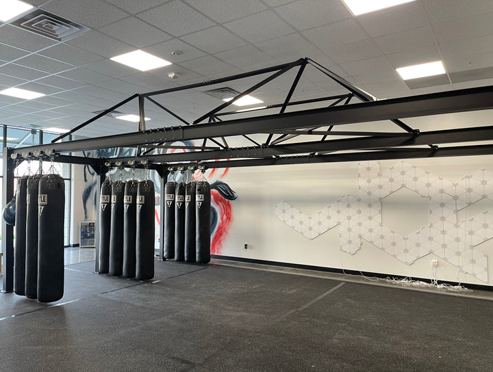 Punching Bag Track Rack