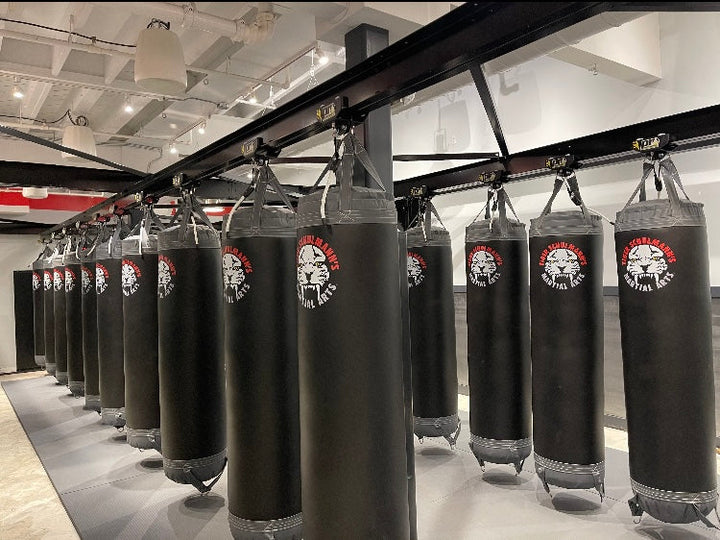 Punching Bag Track Rack