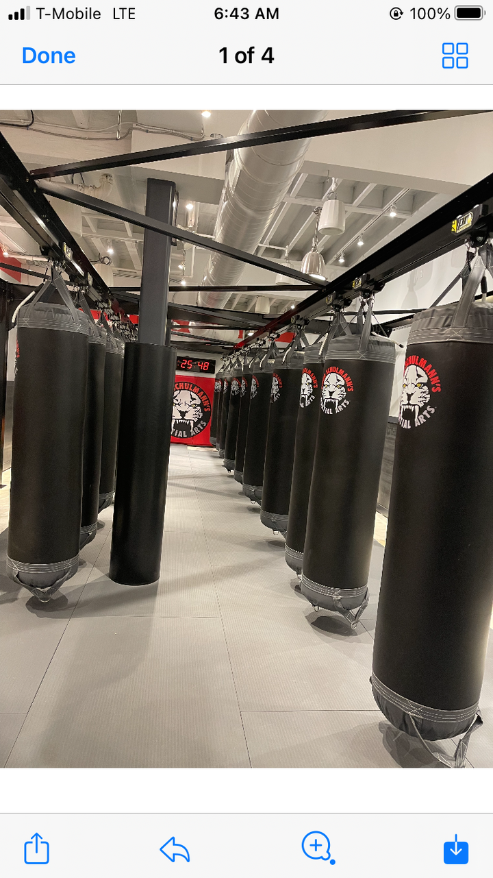 Punching Bag Track Rack