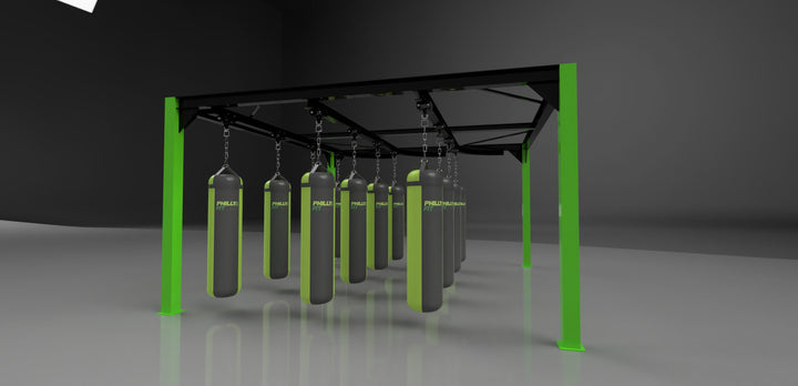 Punching Bag Track Rack