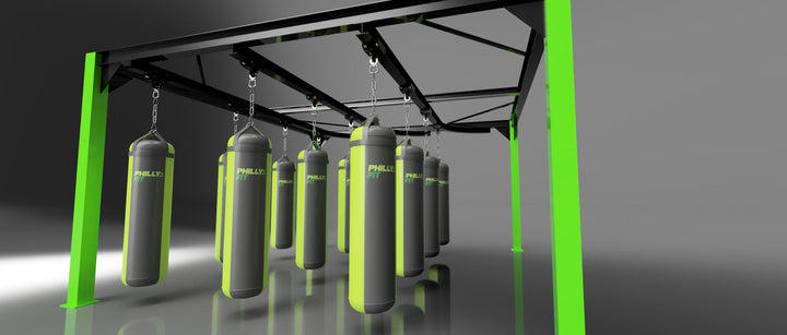 Punching Bag Track Rack