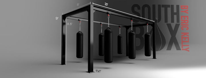 Punching Bag Track Rack